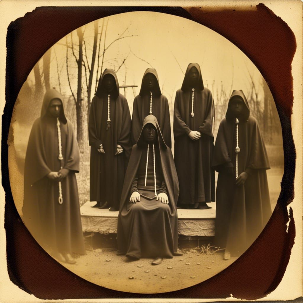 hooded-figures-in-a-circle-blood-occult-1900s-photograph-polaroid-ai