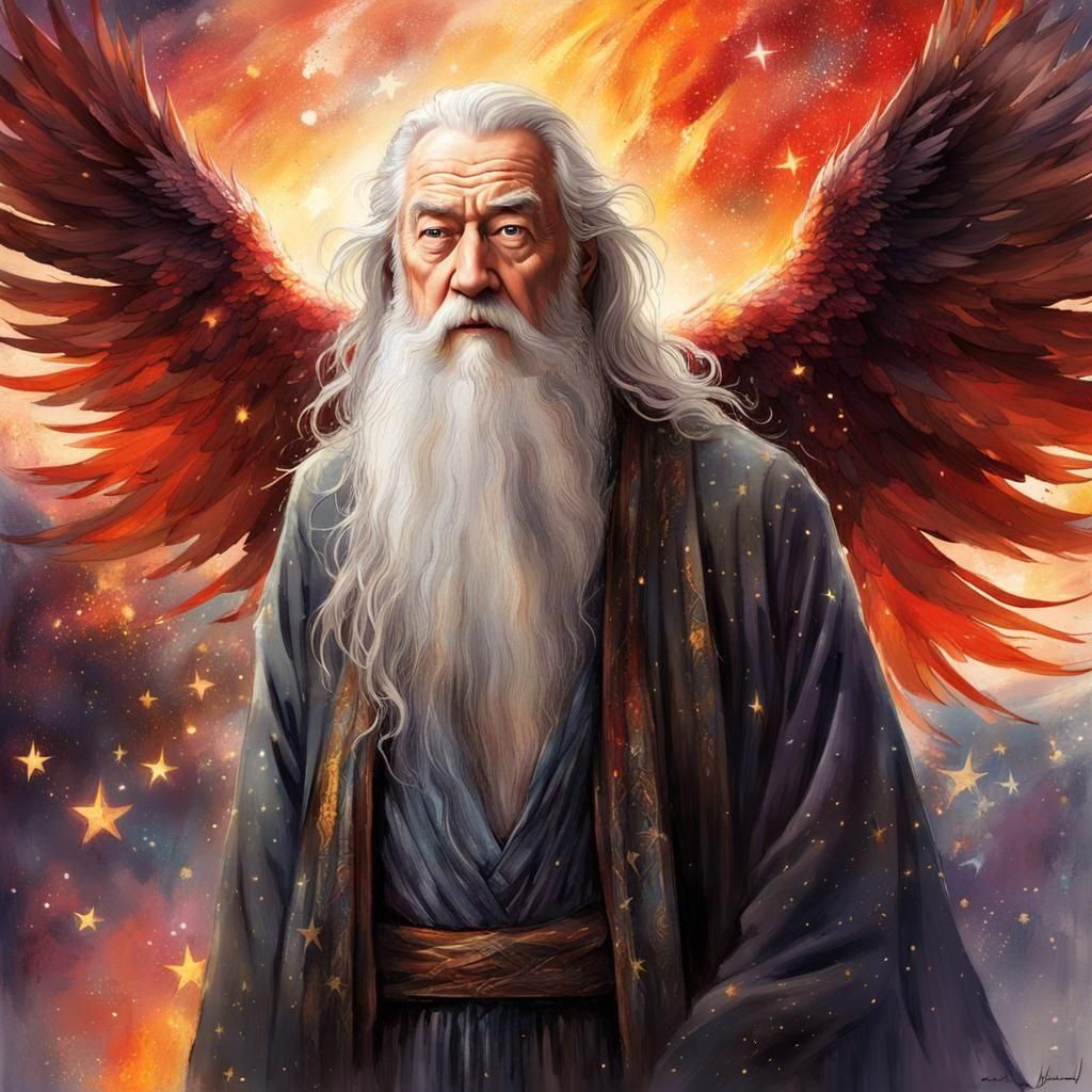 Albus Dumbledore - AI Generated Artwork - NightCafe Creator