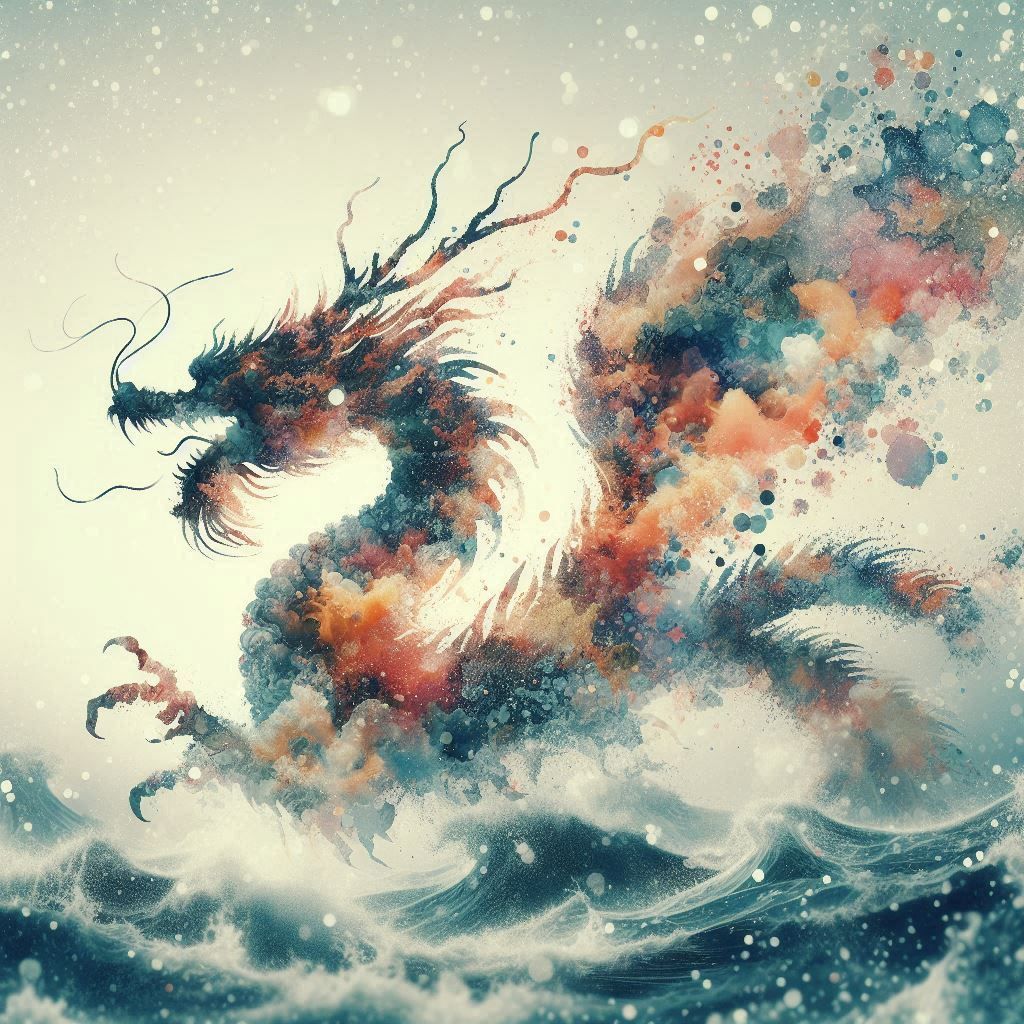 double exposure beautiful fantasy DALL-E 3 portrait landscape..