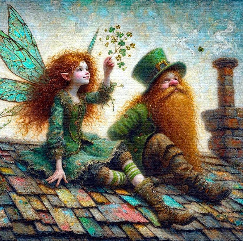 Irish folklore  by @Oreva
