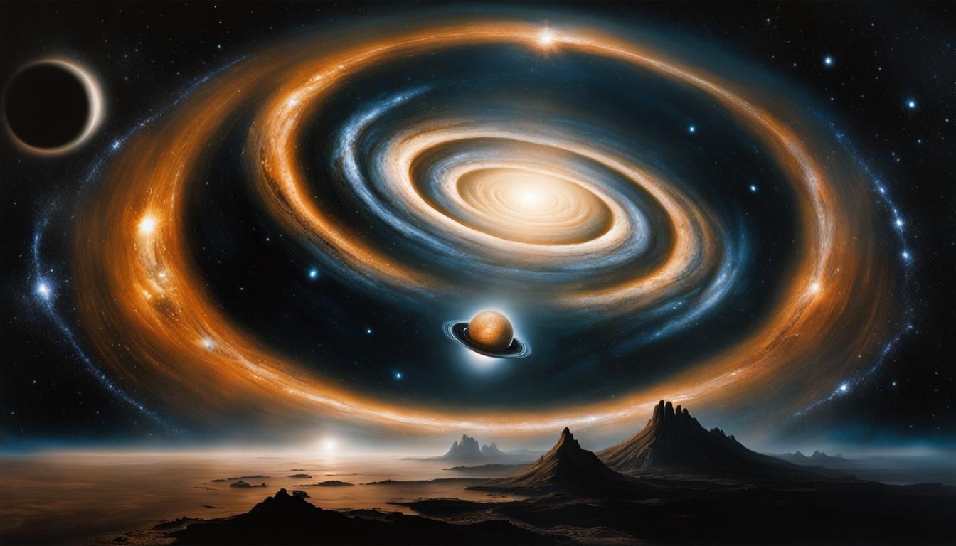 Andromeda Galaxy ... The Black Hole rises ... The Maelstrom ...