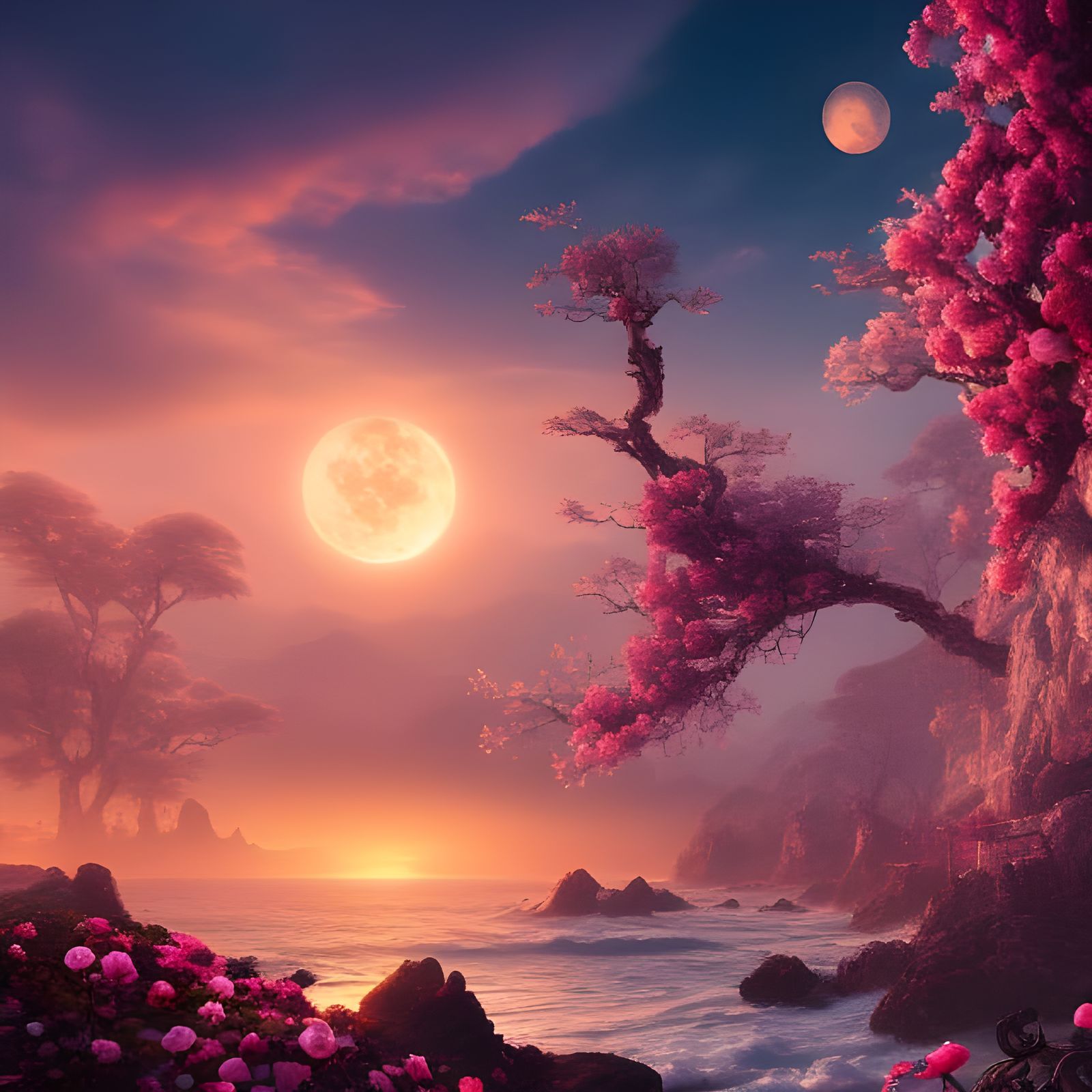 From Here to Eternity - a Lovescape   by @MadMythic