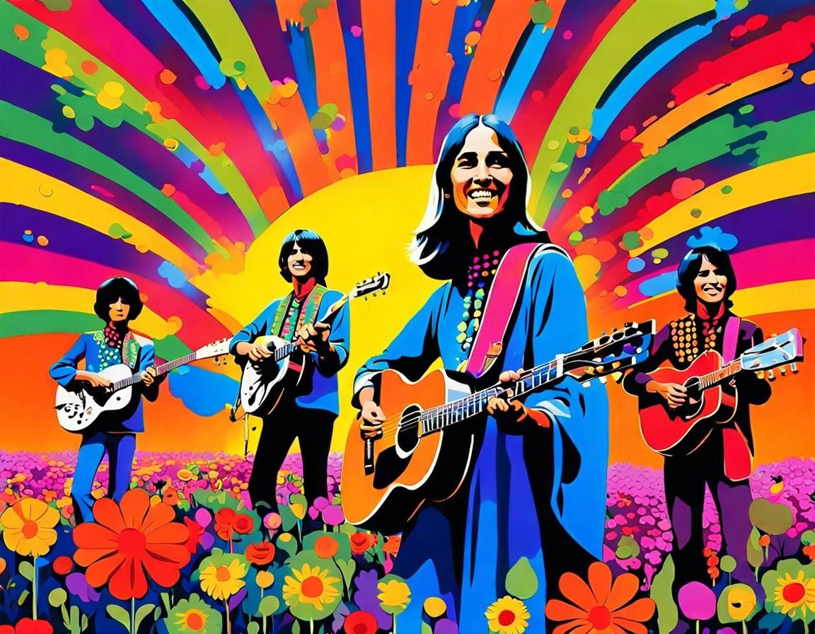 Woodstock in the groovy 60's   by @undefined