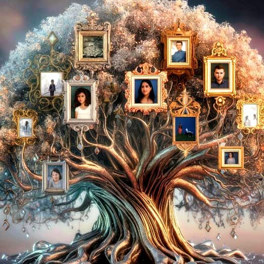 Family Gemstone Tree