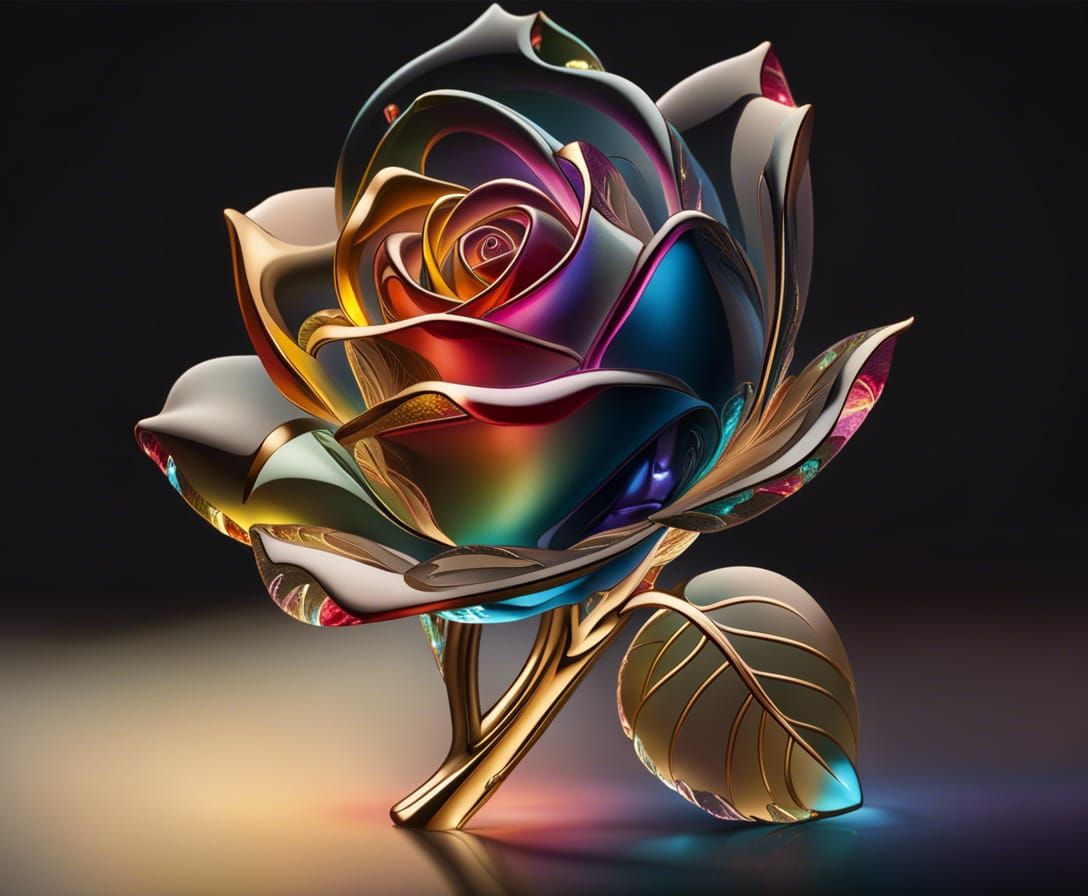 Glass Rose