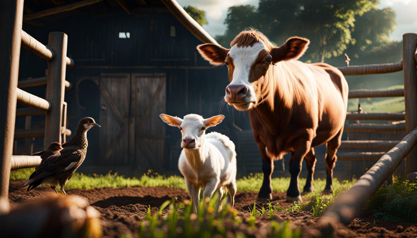 Farm Life   by @DeliaPeabody