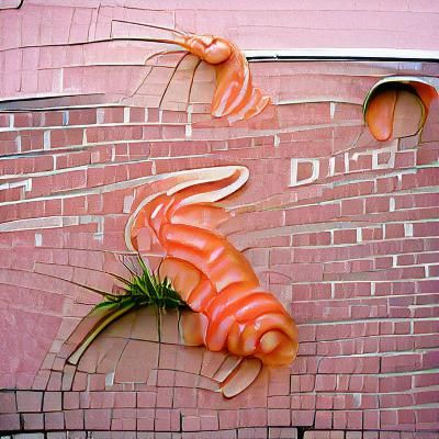 ditch shrimp art deco