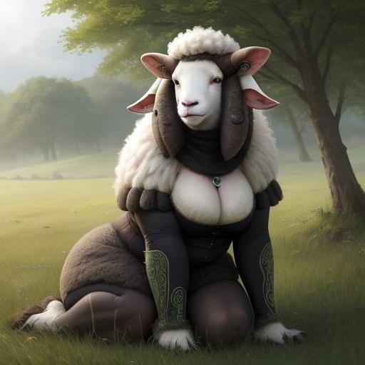 You Meed An Odd Looking Sheep Person. What Do You Do?