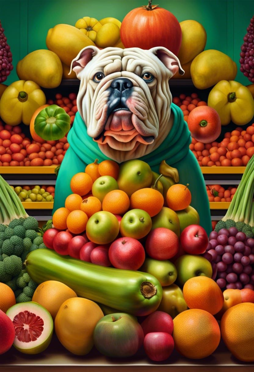 Shiny, shiny... shiny dog of produce