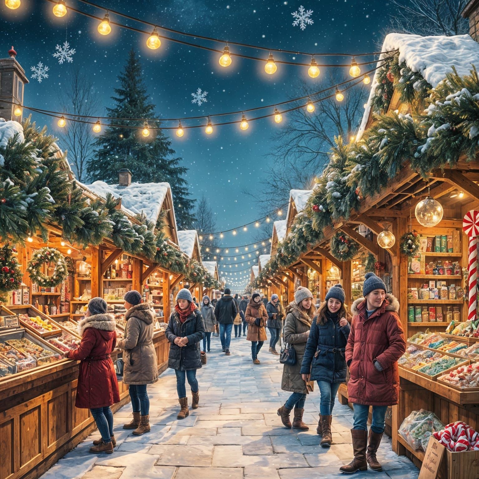 Christmas Market  by @Allison