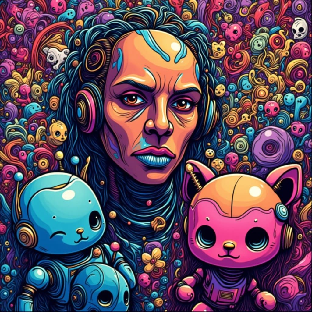 <lora:Flux Robot:1.0>