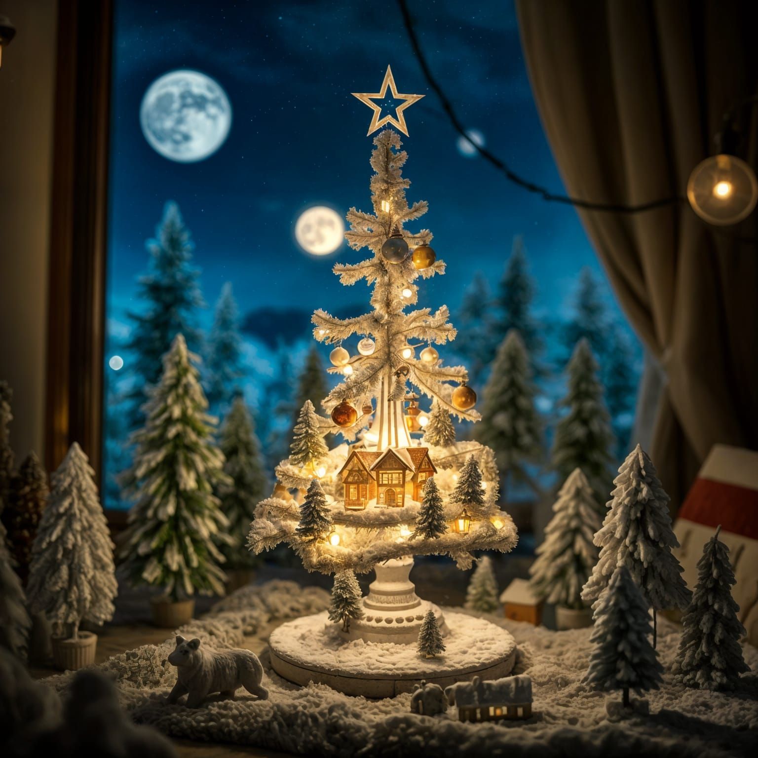 Christmas tree lamp