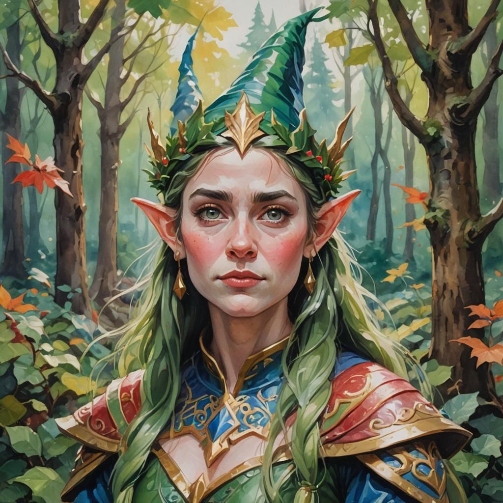 "And of your Elves so proud? I don't we would be allowed a D...