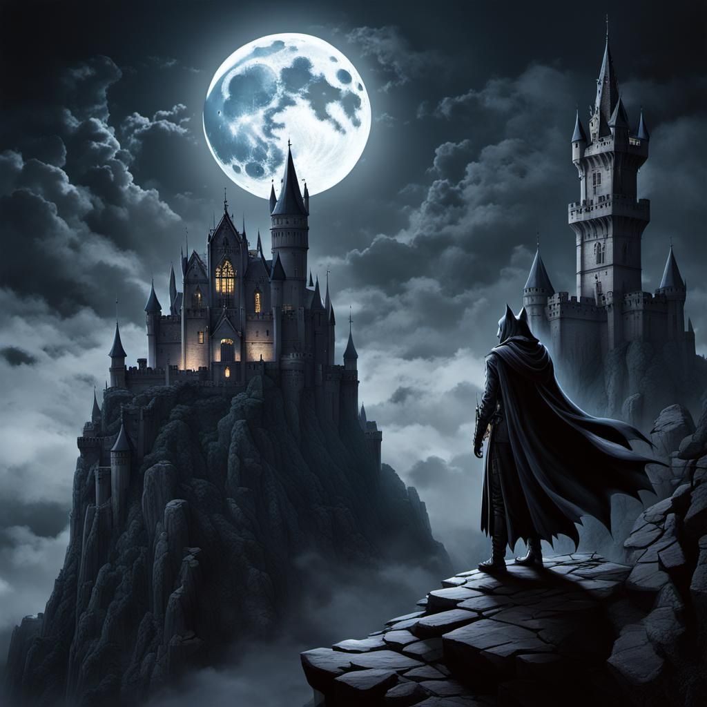 Batman's weekend retreat! A Gothic Castle