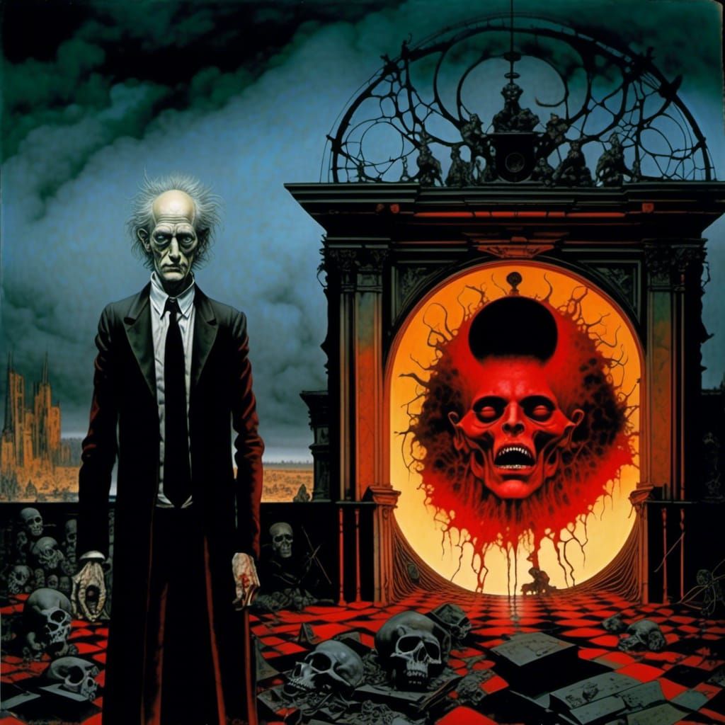 Ethereal Thunderstorm: Watercolor and Ink Masterpiece