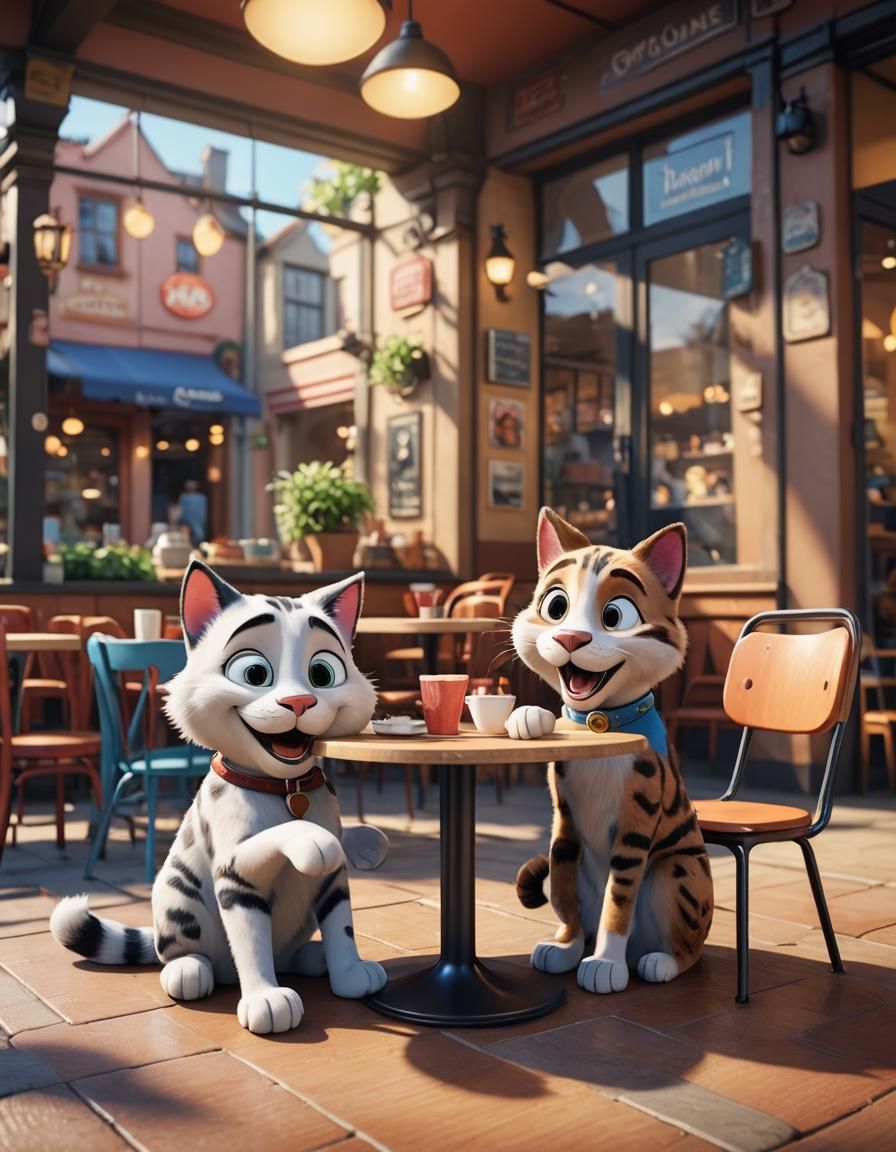 It's Brainstorming Cats & Dogs -- CGI Character