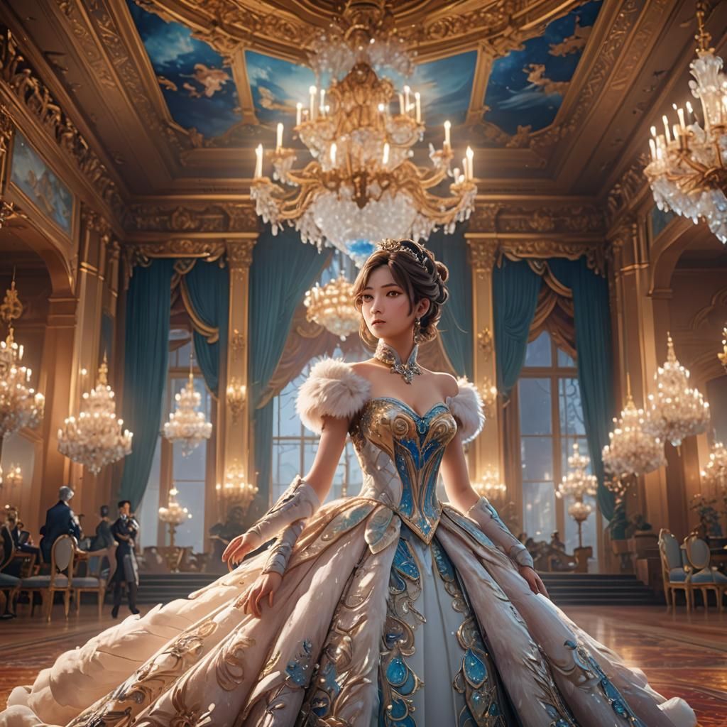 la belle et la bête AI Generated Artwork NightCafe Creator