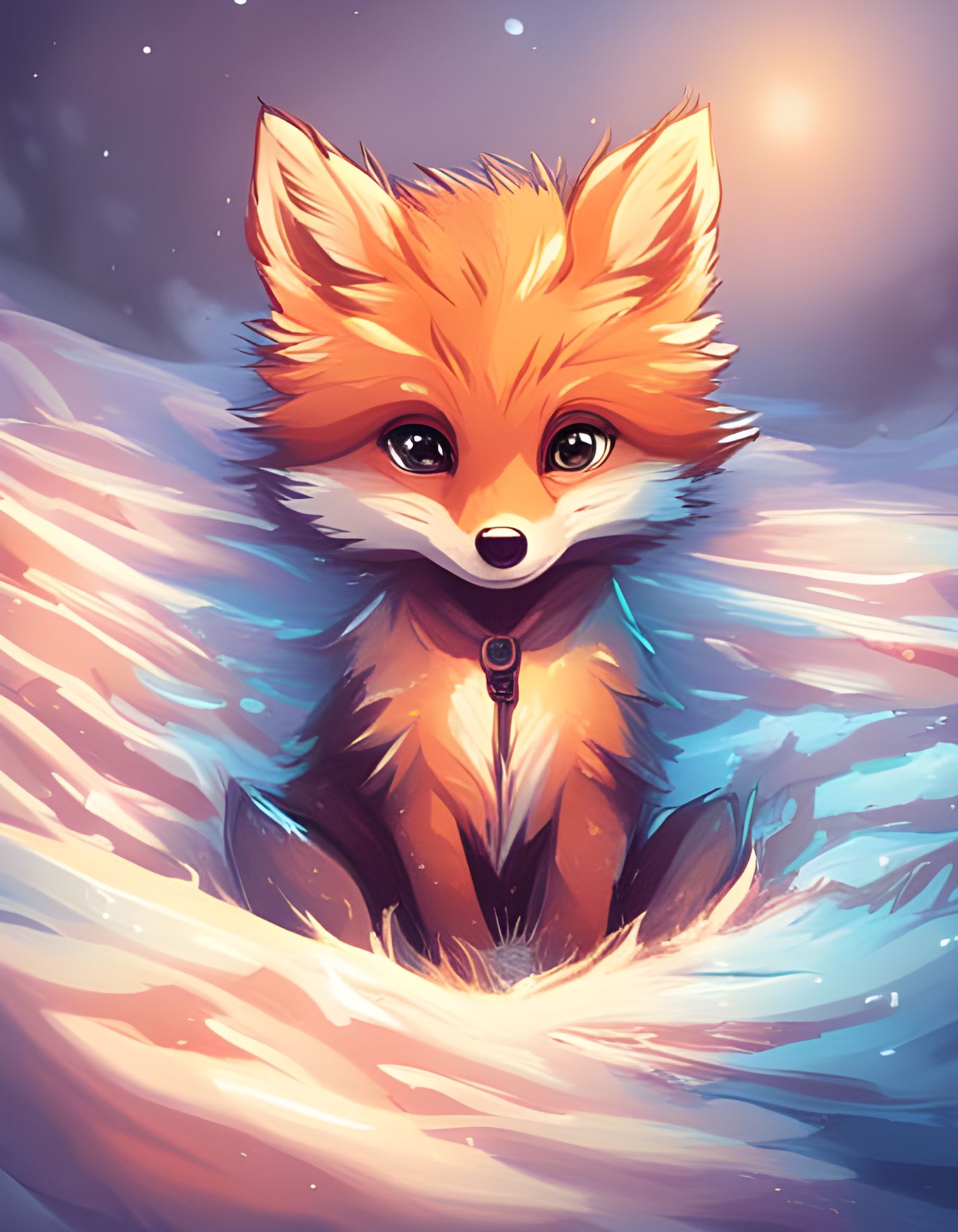 Cute Foxy - AI Generated Artwork - NightCafe Creator