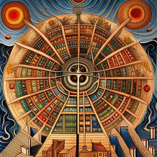 General view of the island Neveranger