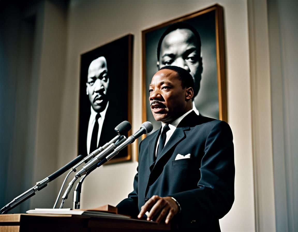 Martin Luther King  by @PepatheCoach