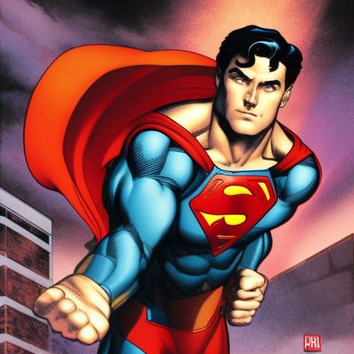 Superman Ai Generated Artwork Nightcafe Creator