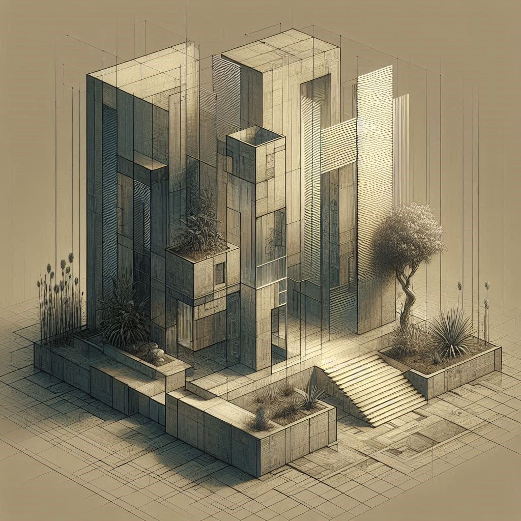 a pure, deserted form