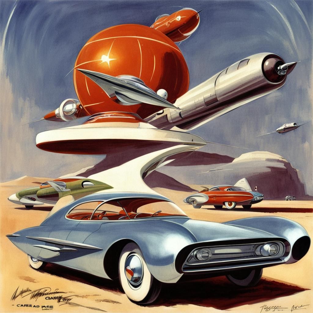 car manufacturers concept art