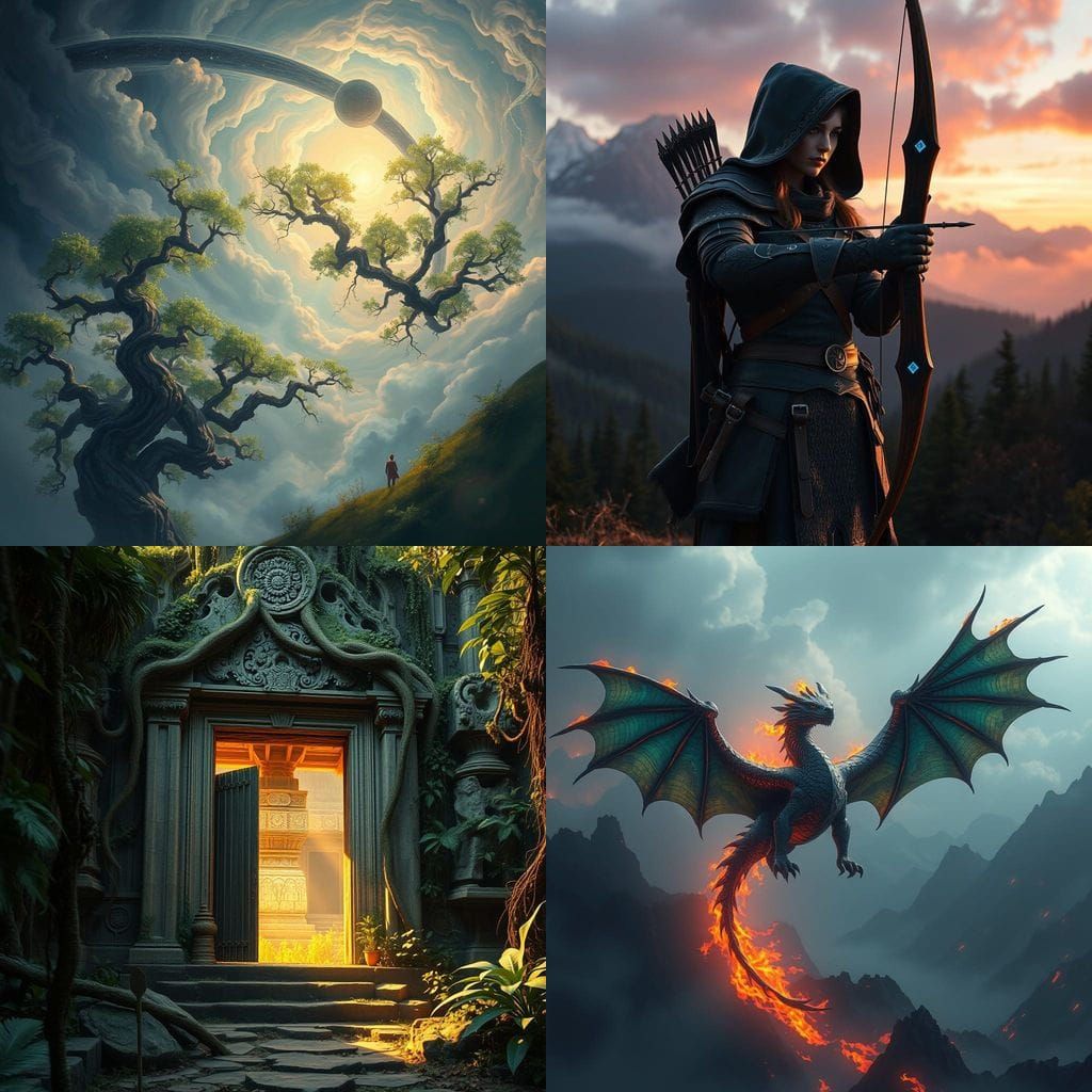 Epic Fantasy Author Logo