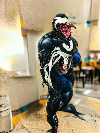 Venom - AI Generated Artwork - NightCafe Creator