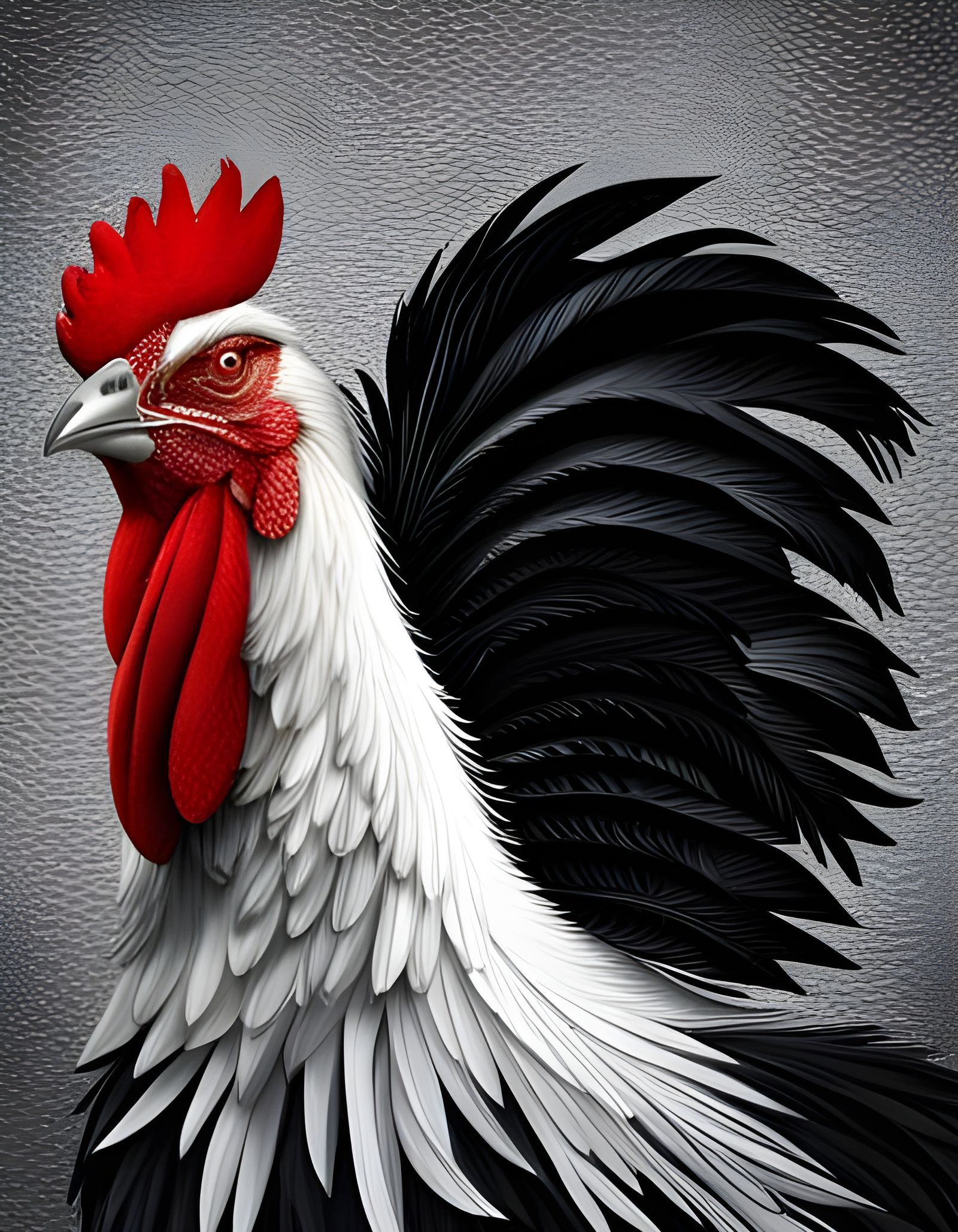 Regal Rooster - AI Generated Artwork - NightCafe Creator