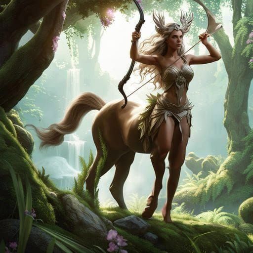 Hylonome  by @Myths and Magic