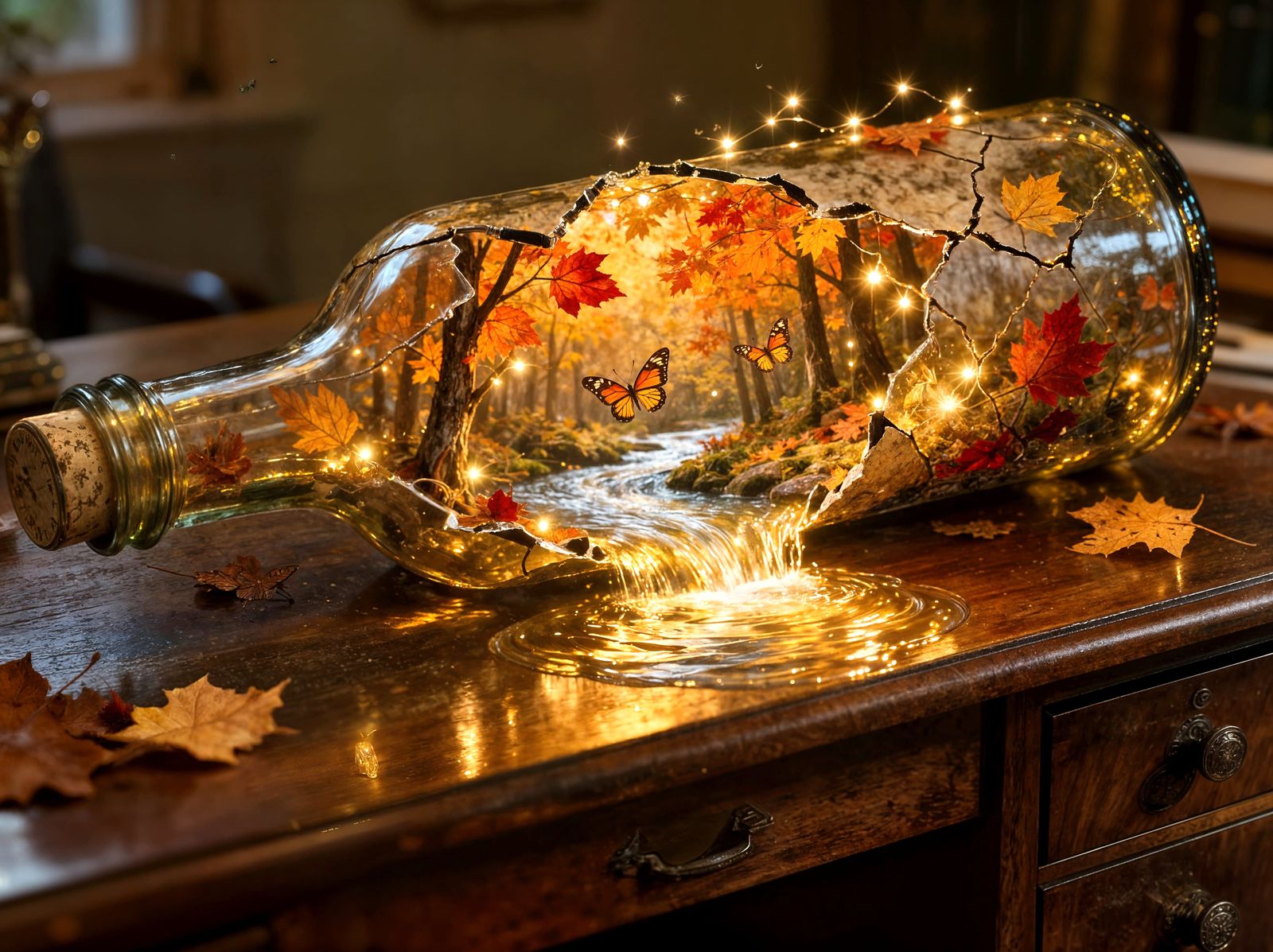 world inside a bottle  by @Floe Joe 