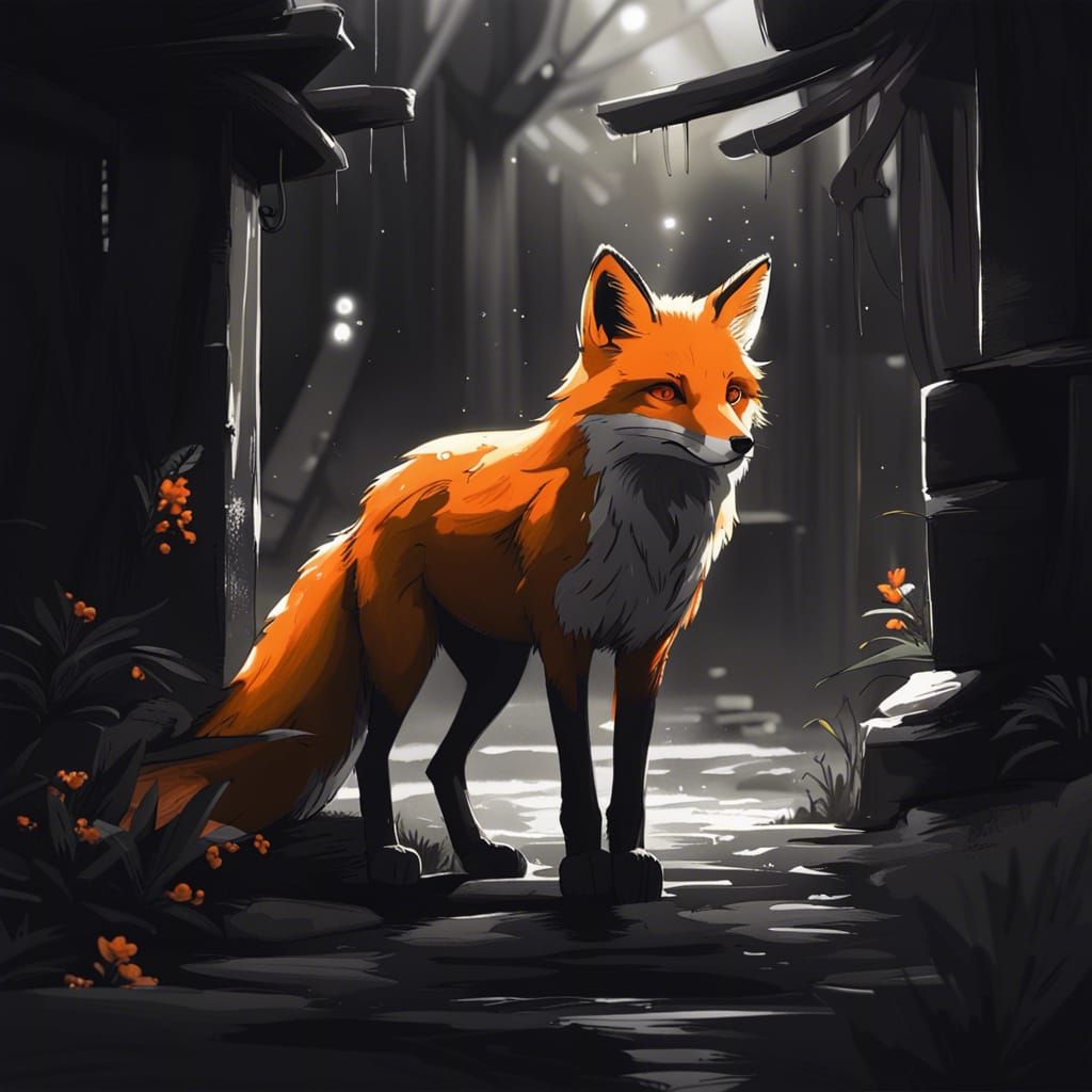 uh fox - AI Generated Artwork - NightCafe Creator