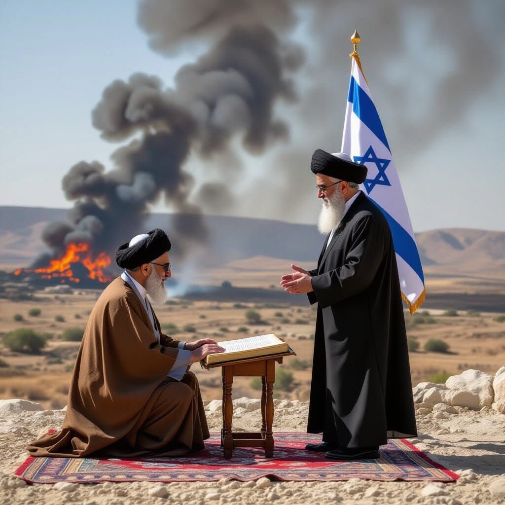 רציתי להמחיש כניעת איראן לישראל