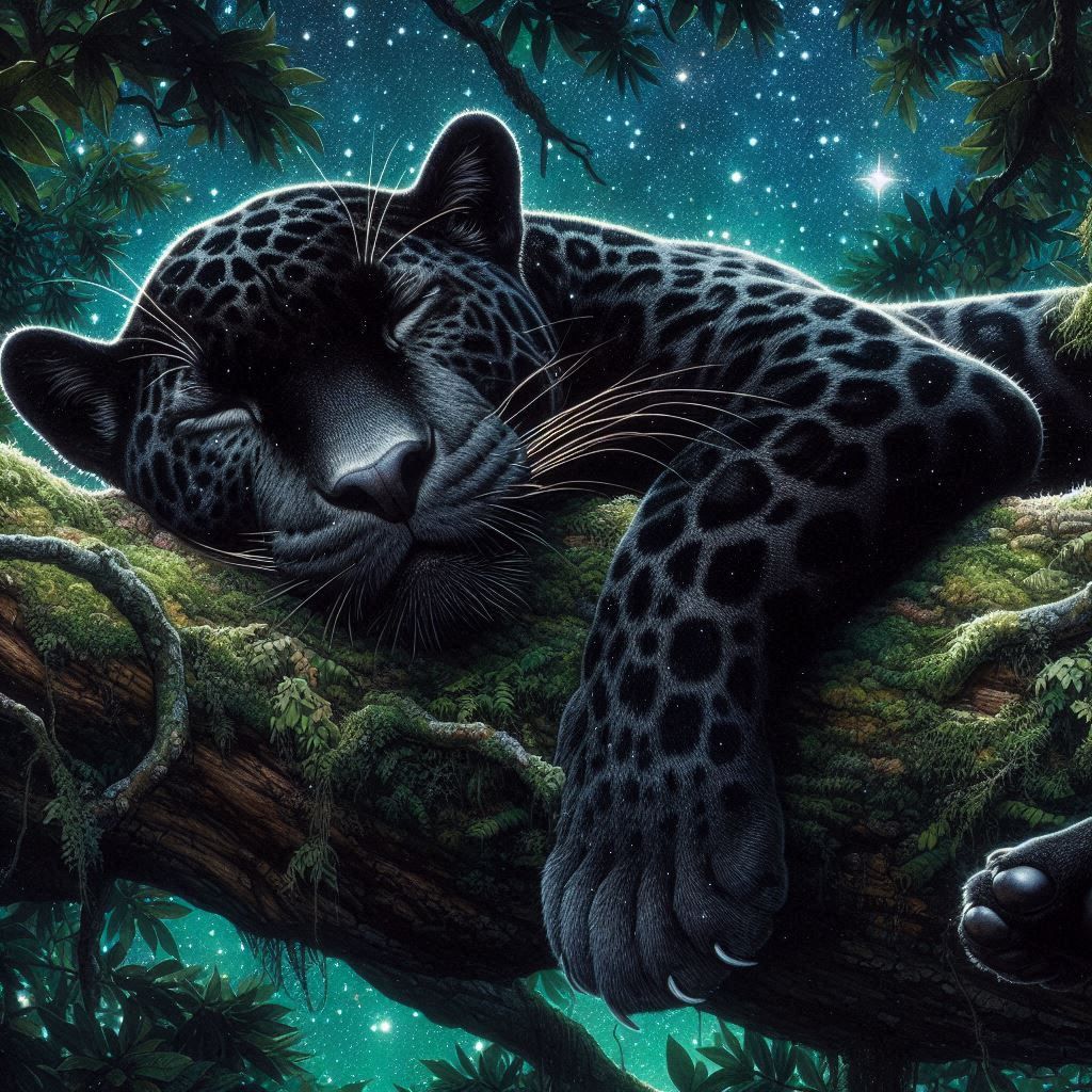 The Black Jaguar Sleeps Tonight