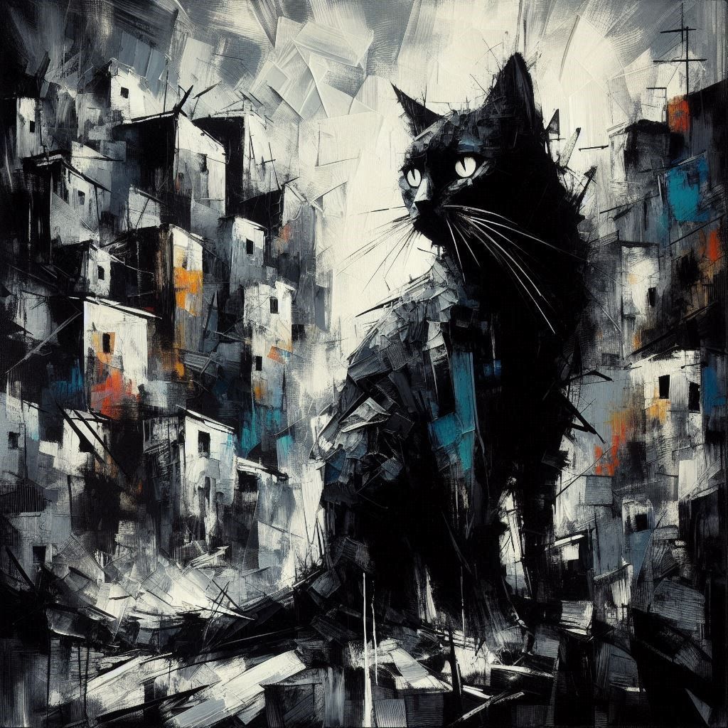 In the ruin of the city