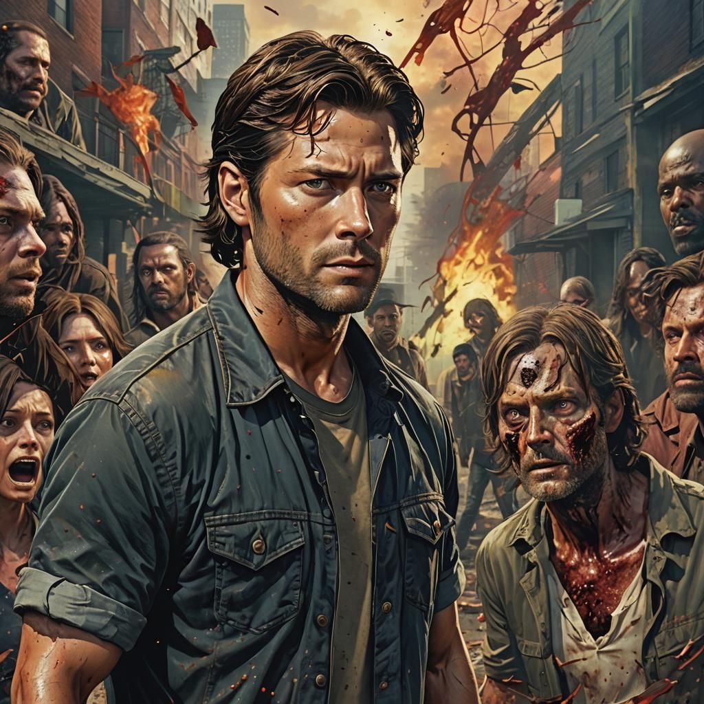 Supernatural/ Walking Dead Crossover - AI Generated Artwork - NightCafe ...