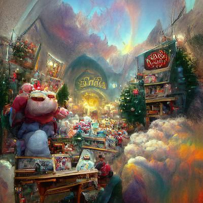 Santa’s toy store