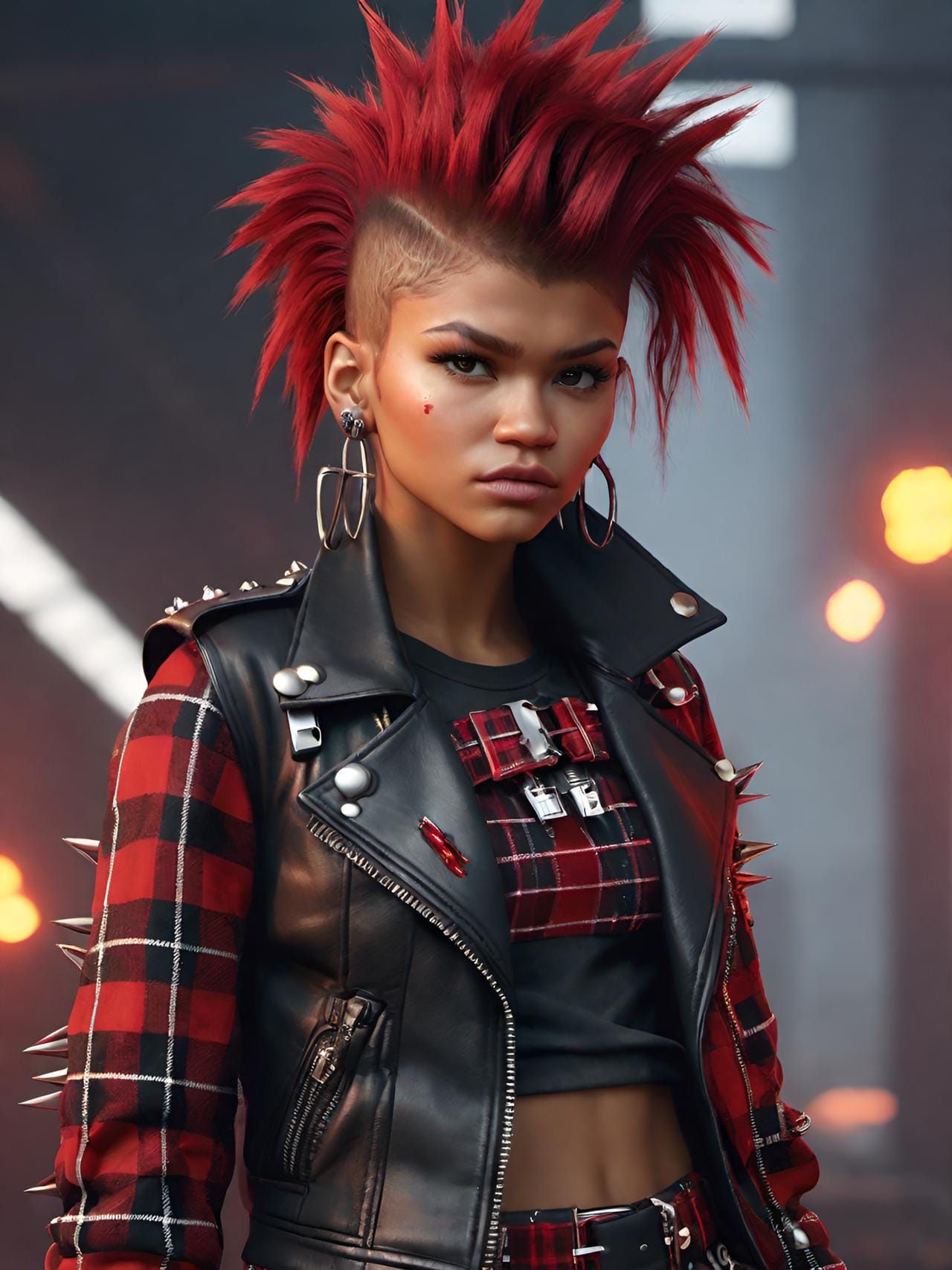 Punk rocker Zendaya