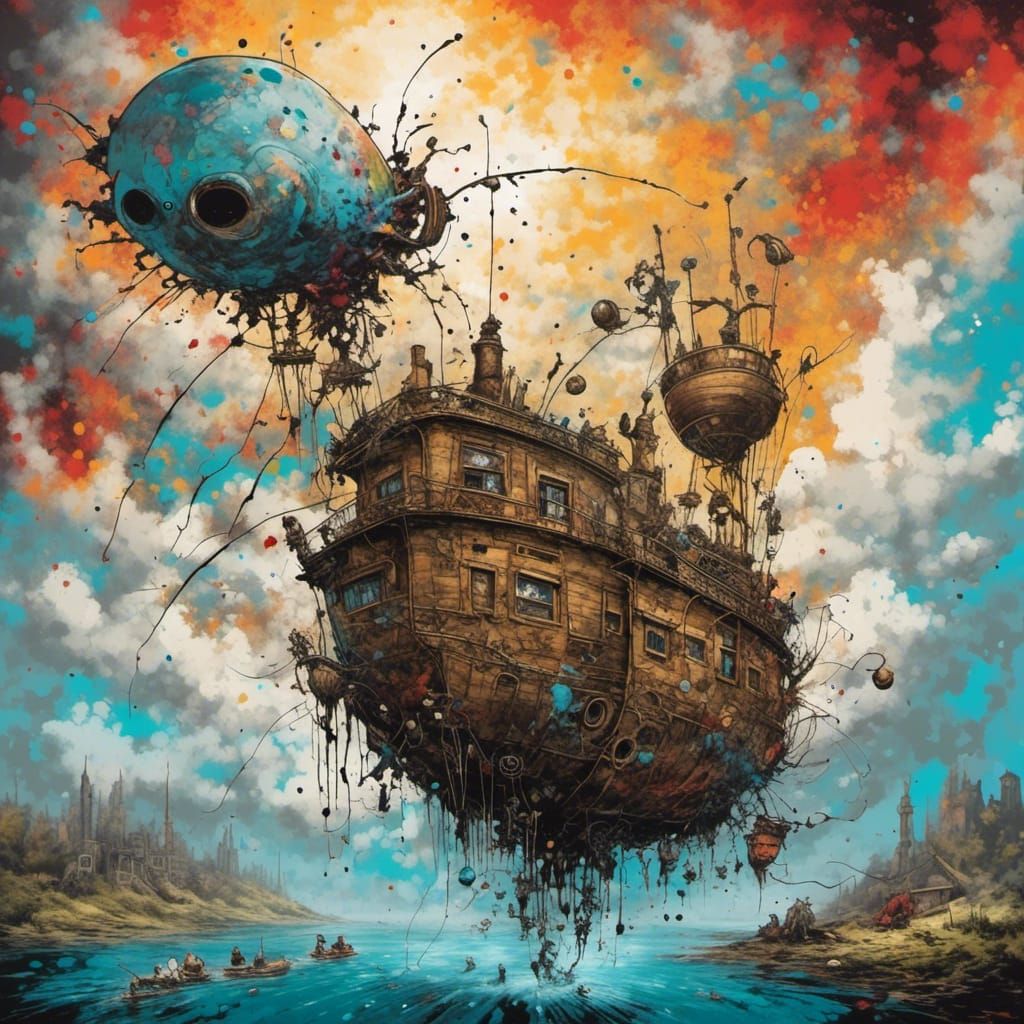 New Age Fishing AI Generated Artwork NightCafe Creator