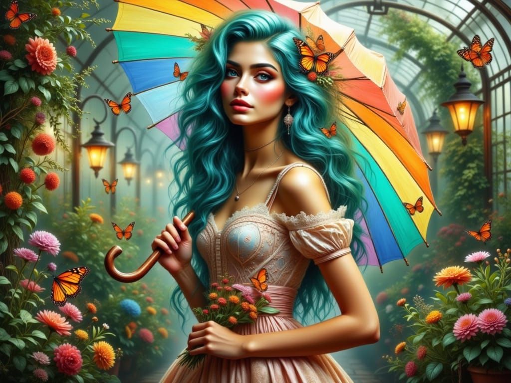 Beauty In the Greenhouse