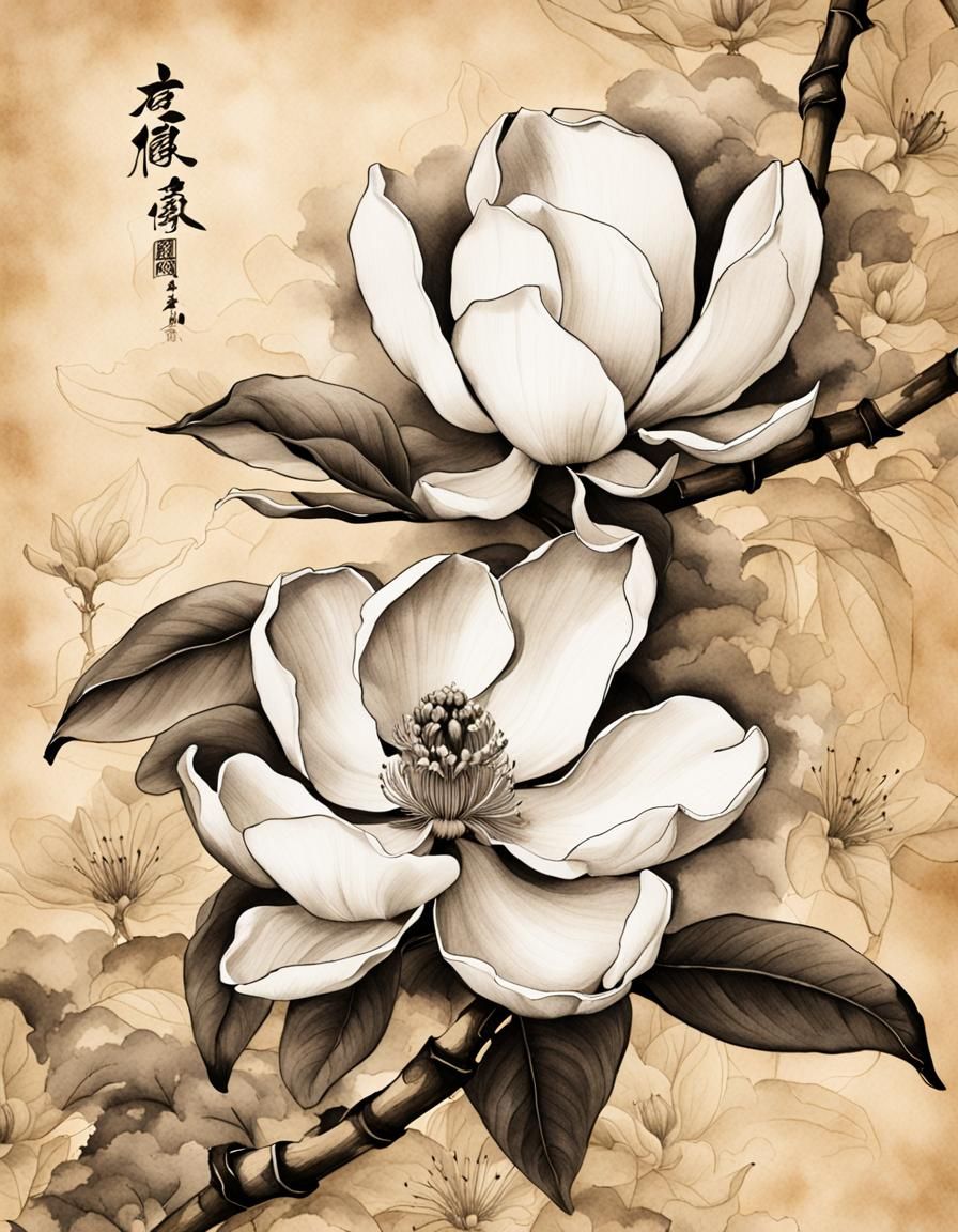 Magnolia  by @MaZZackie