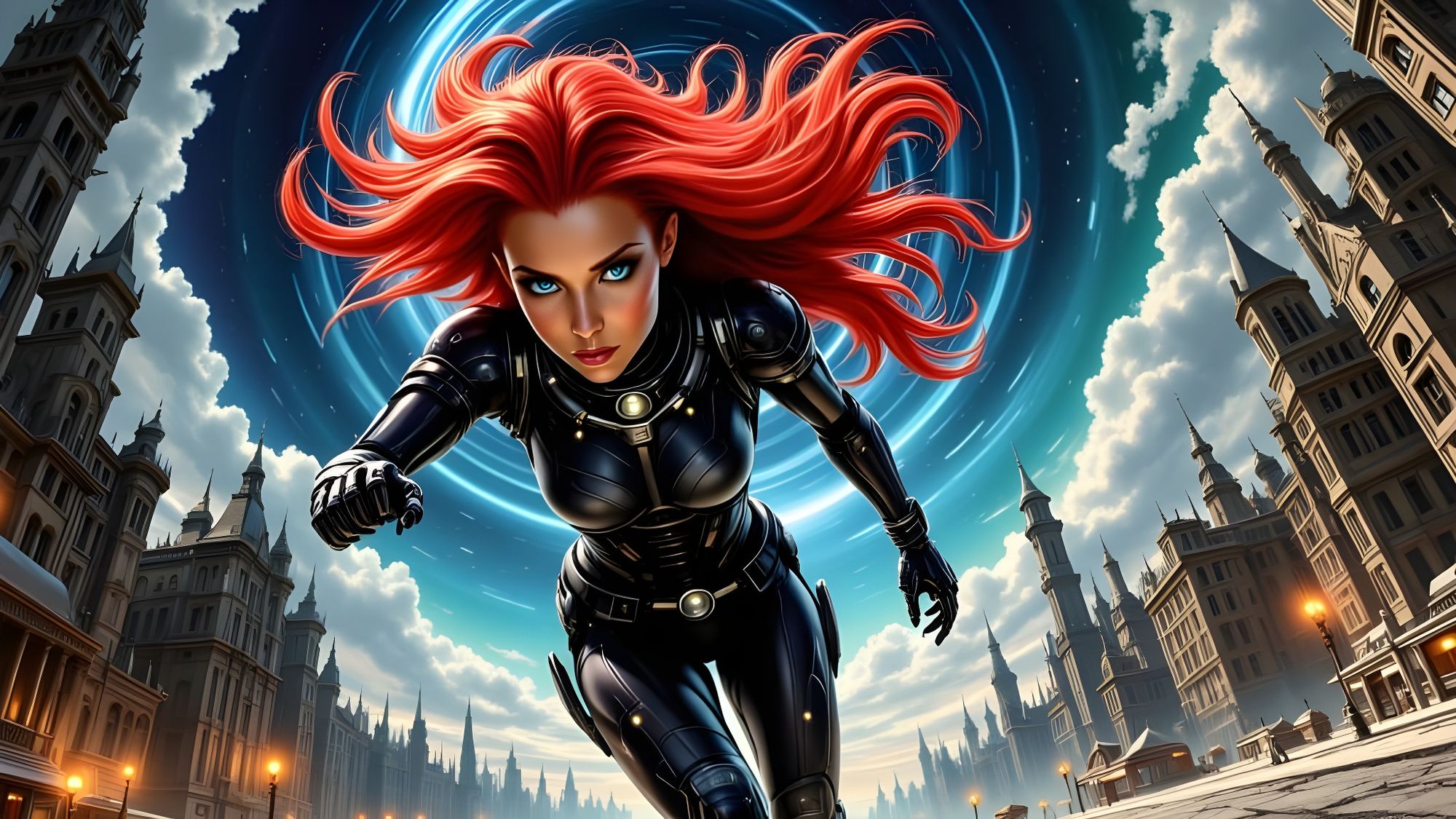 Time Agent protecting time.