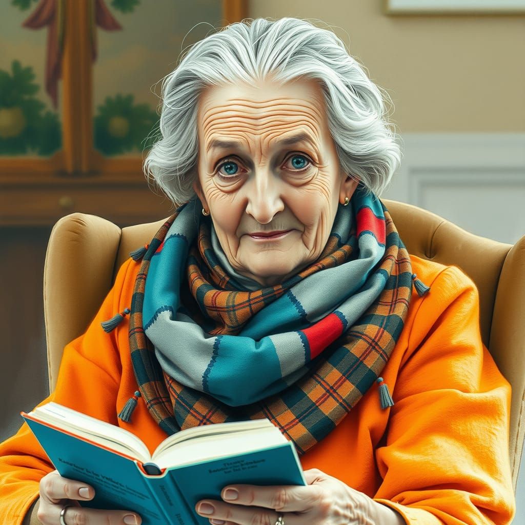 My Wise Granny  by @nafri