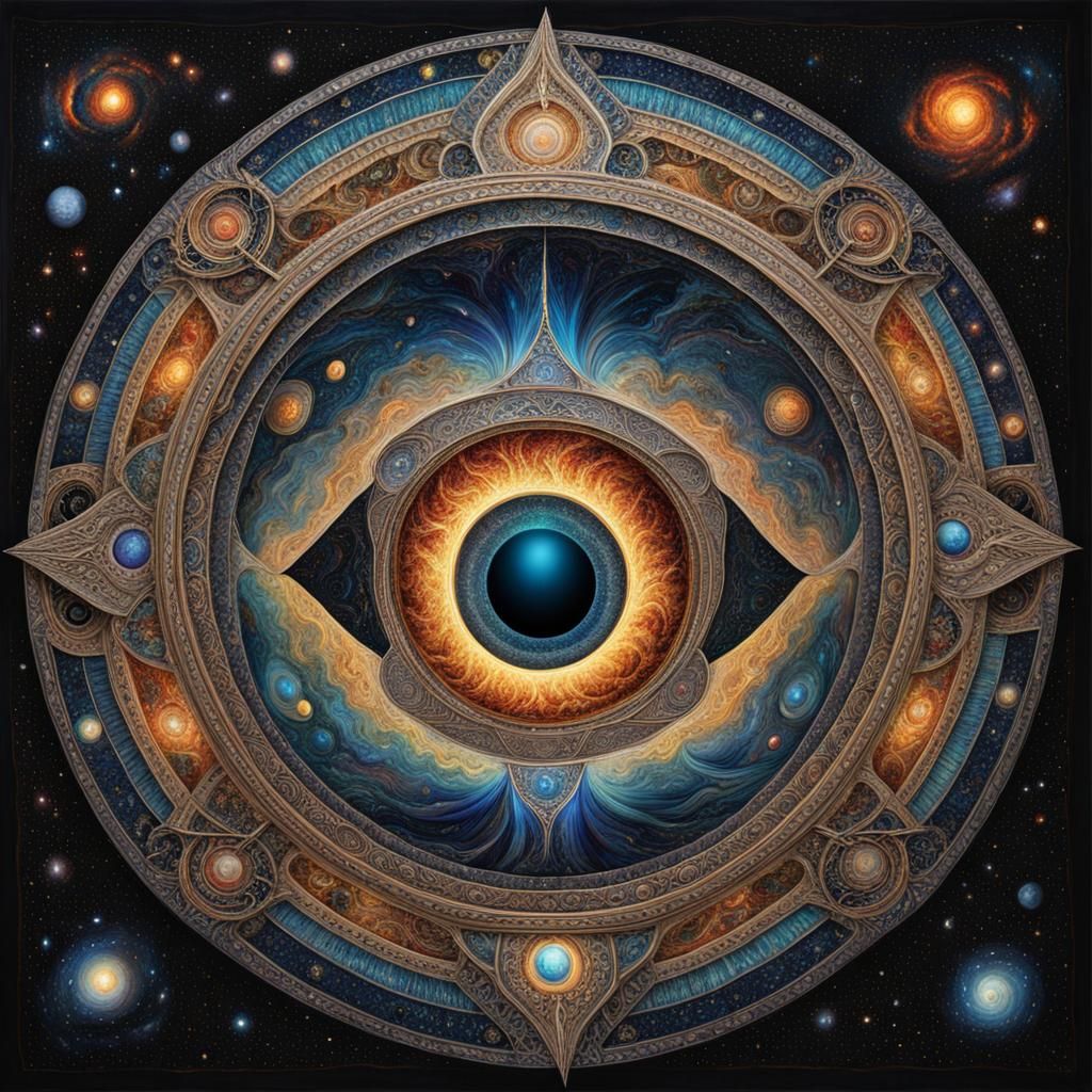 The Symbol of the Cosmos - AI Generated Artwork - NightCafe Creator