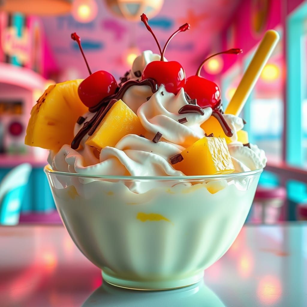 Bowl of ice-cream  by @JBrosque