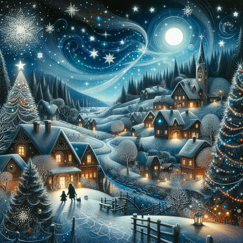Whimsical Winter Village 2