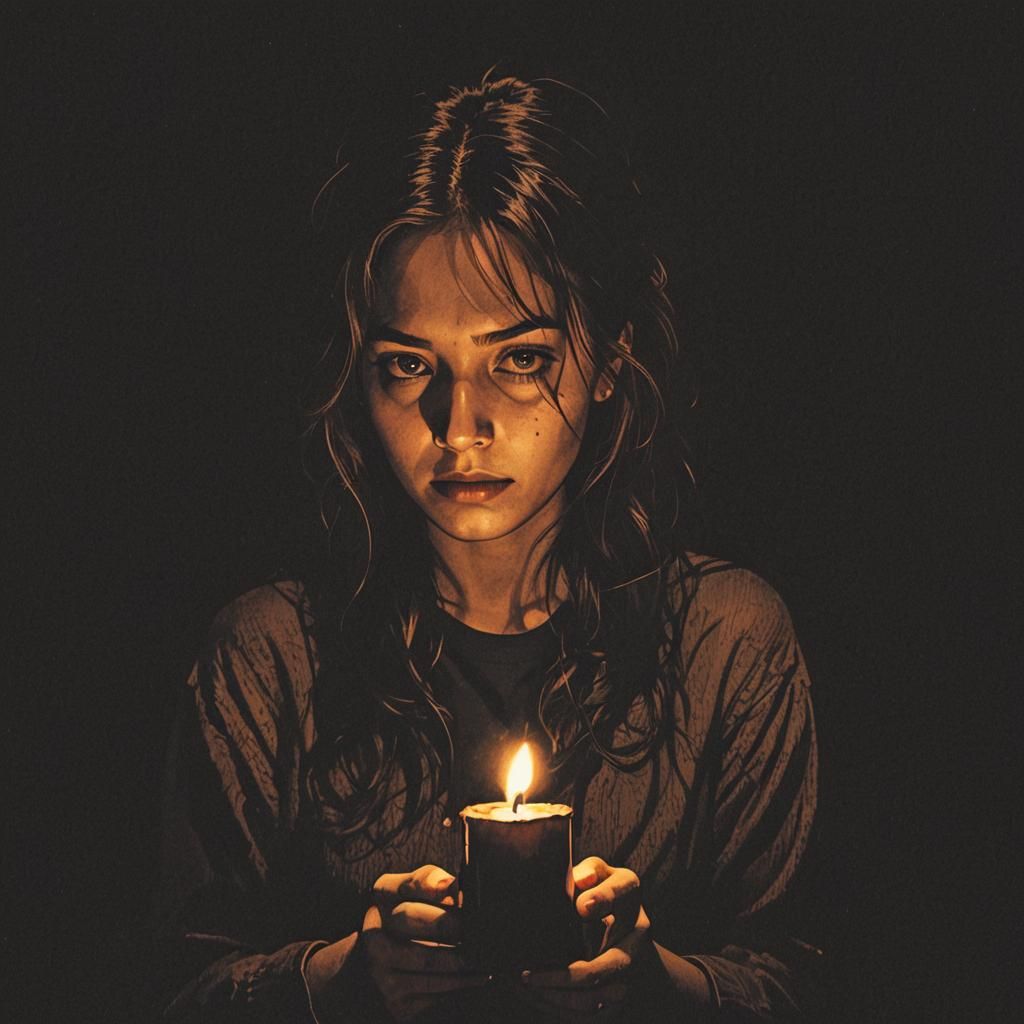 in the dark, looking at you  by @Neya Pey