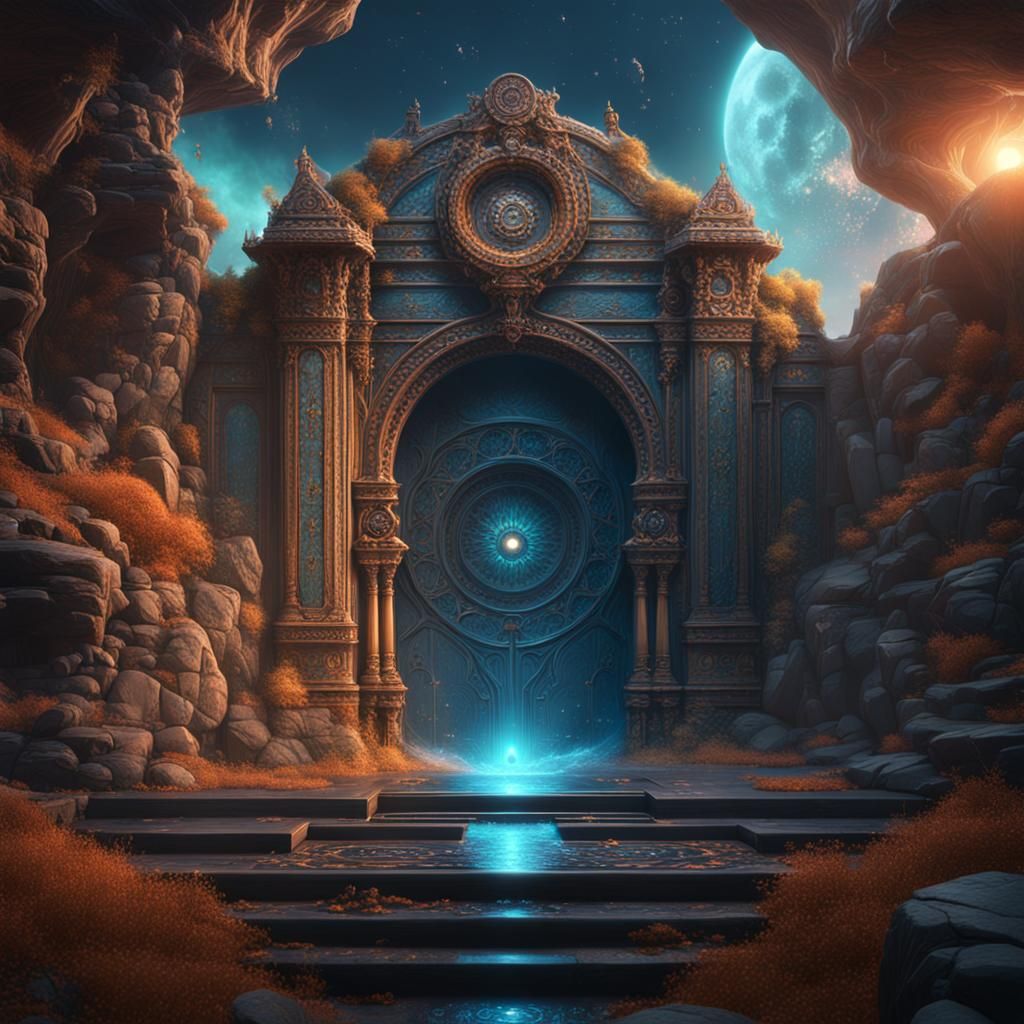 Doors to Atlantis - AI Generated Artwork - NightCafe Creator