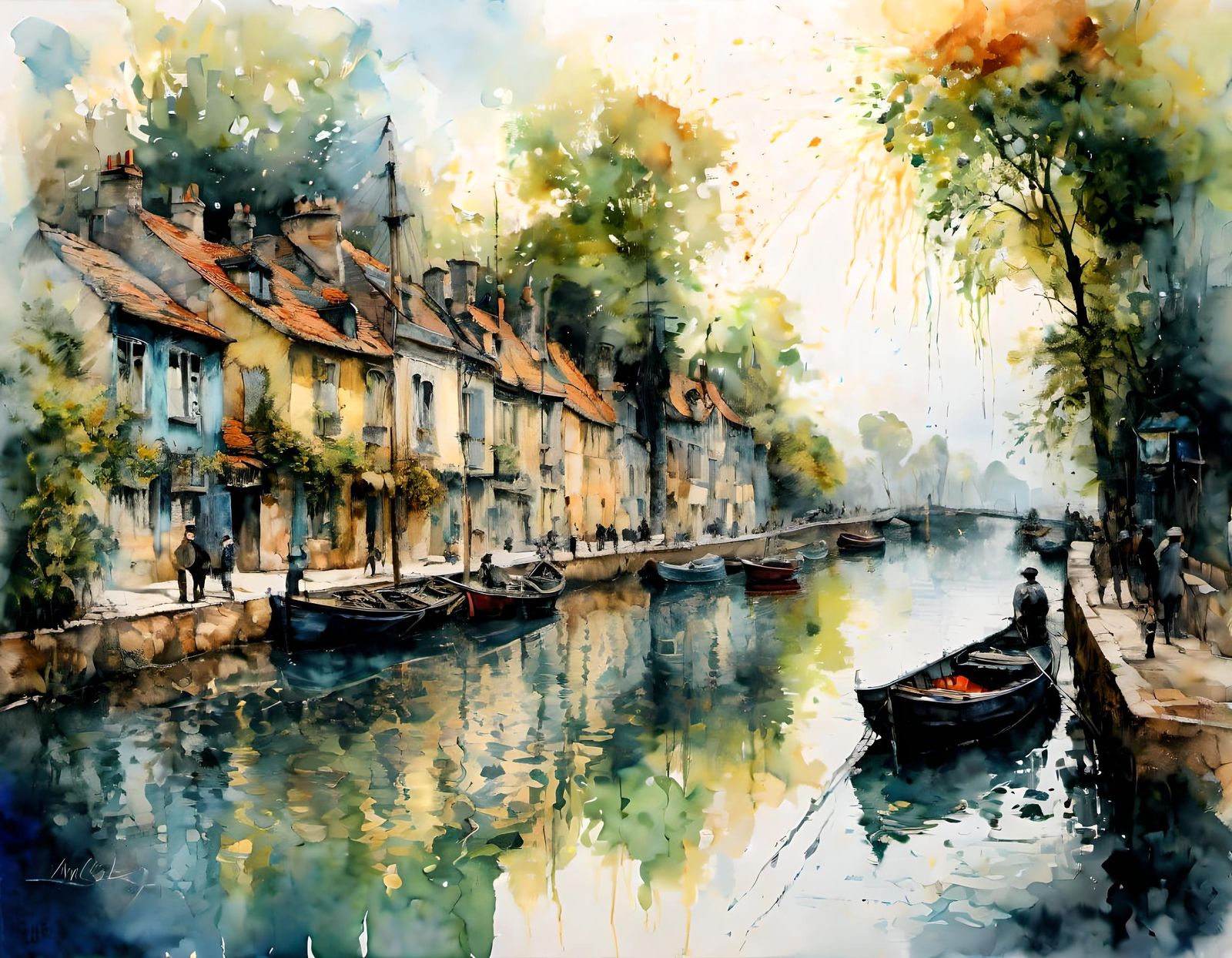 boats at rest  by @Krawuzzn